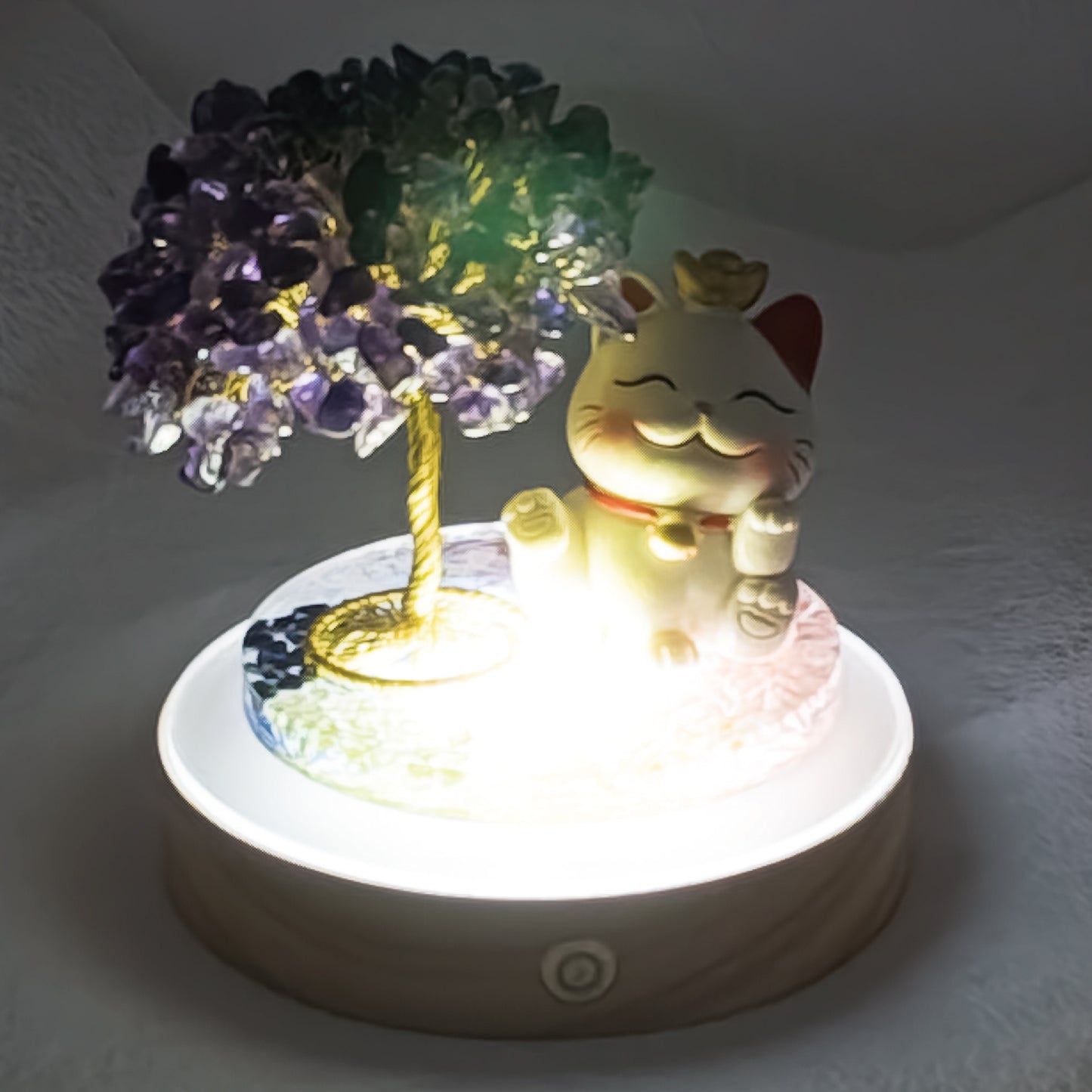 Amethyst Lucky Love Crystal Tree U @ Love Paradise Series