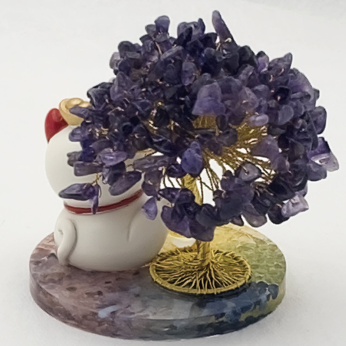 Amethyst Lucky Love Crystal Tree U @ Love Paradise Series