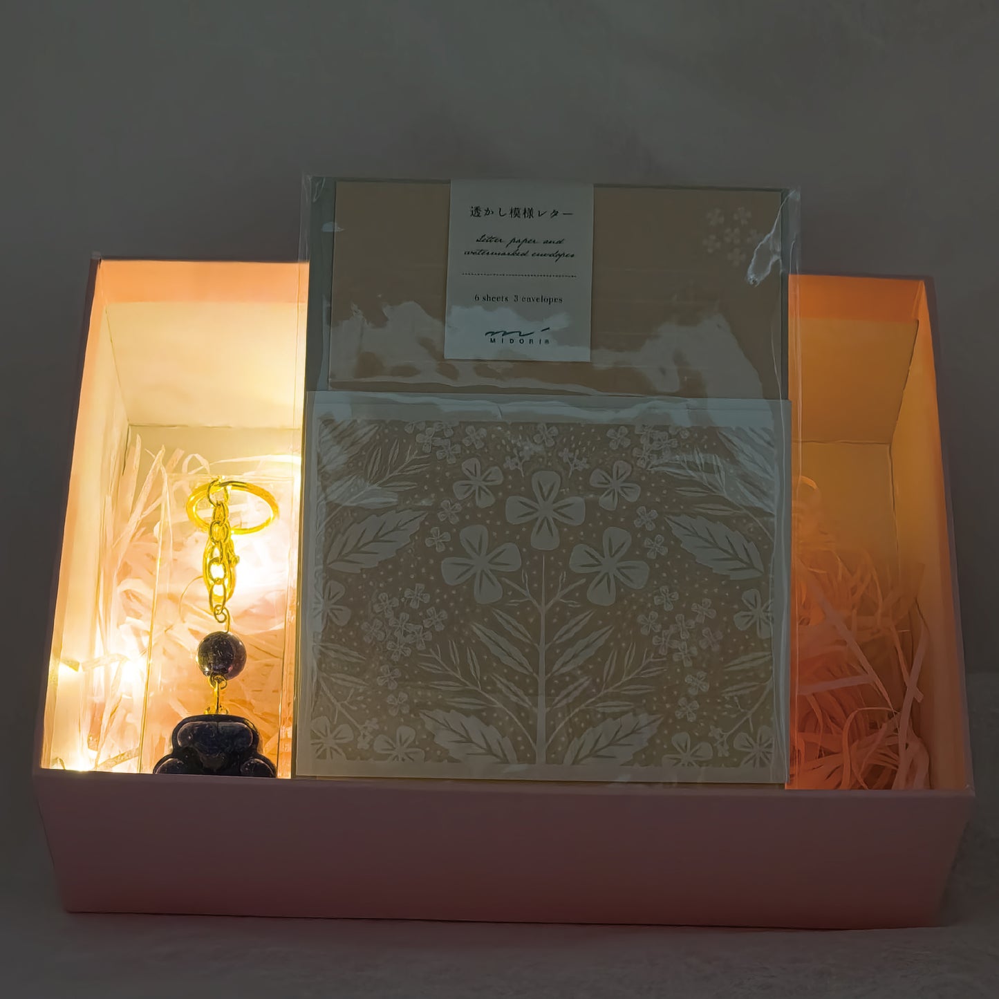 Lapis Lazuli Lucky Crystal Cat's Claw Key-chain @ Love Paradise Series