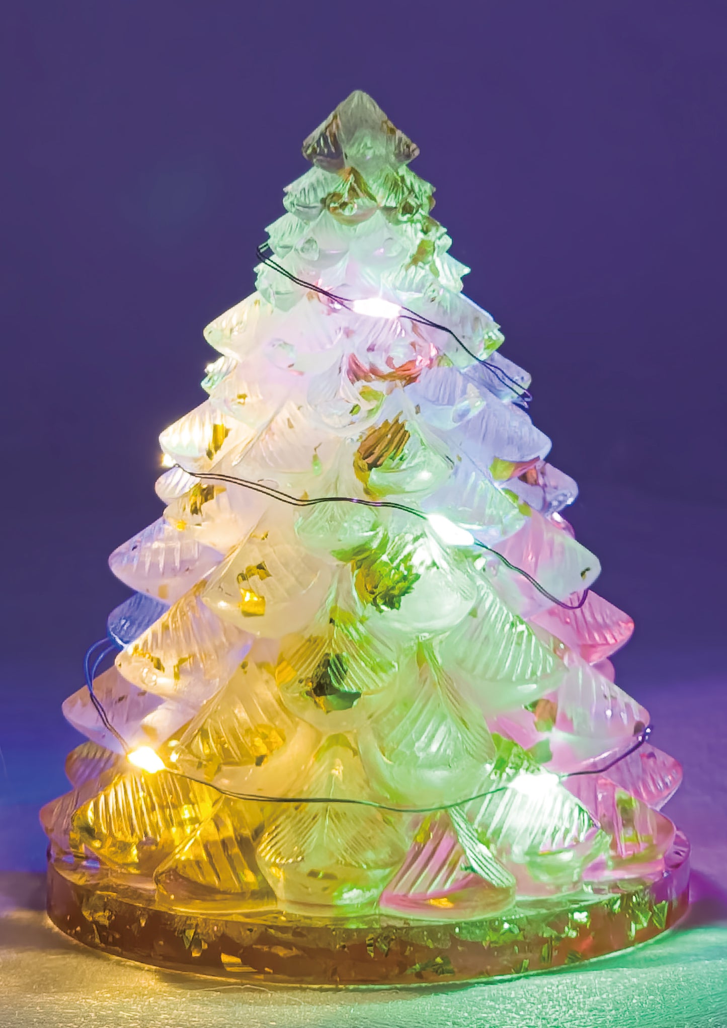 Rose Quartz Christmas Crystal Tree @ Frist Love Series