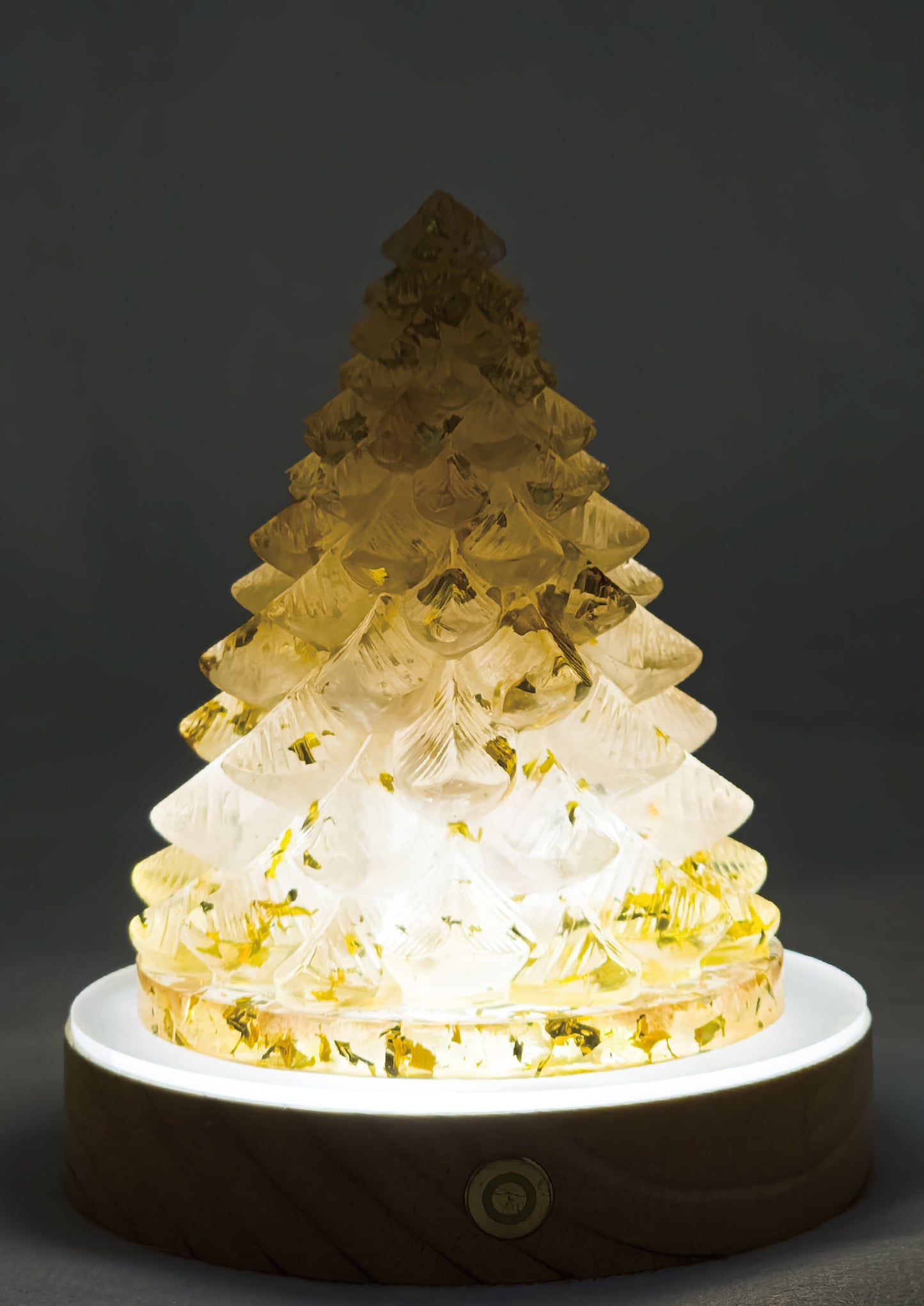 Rose Quartz Christmas Crystal Tree @ Frist Love Series