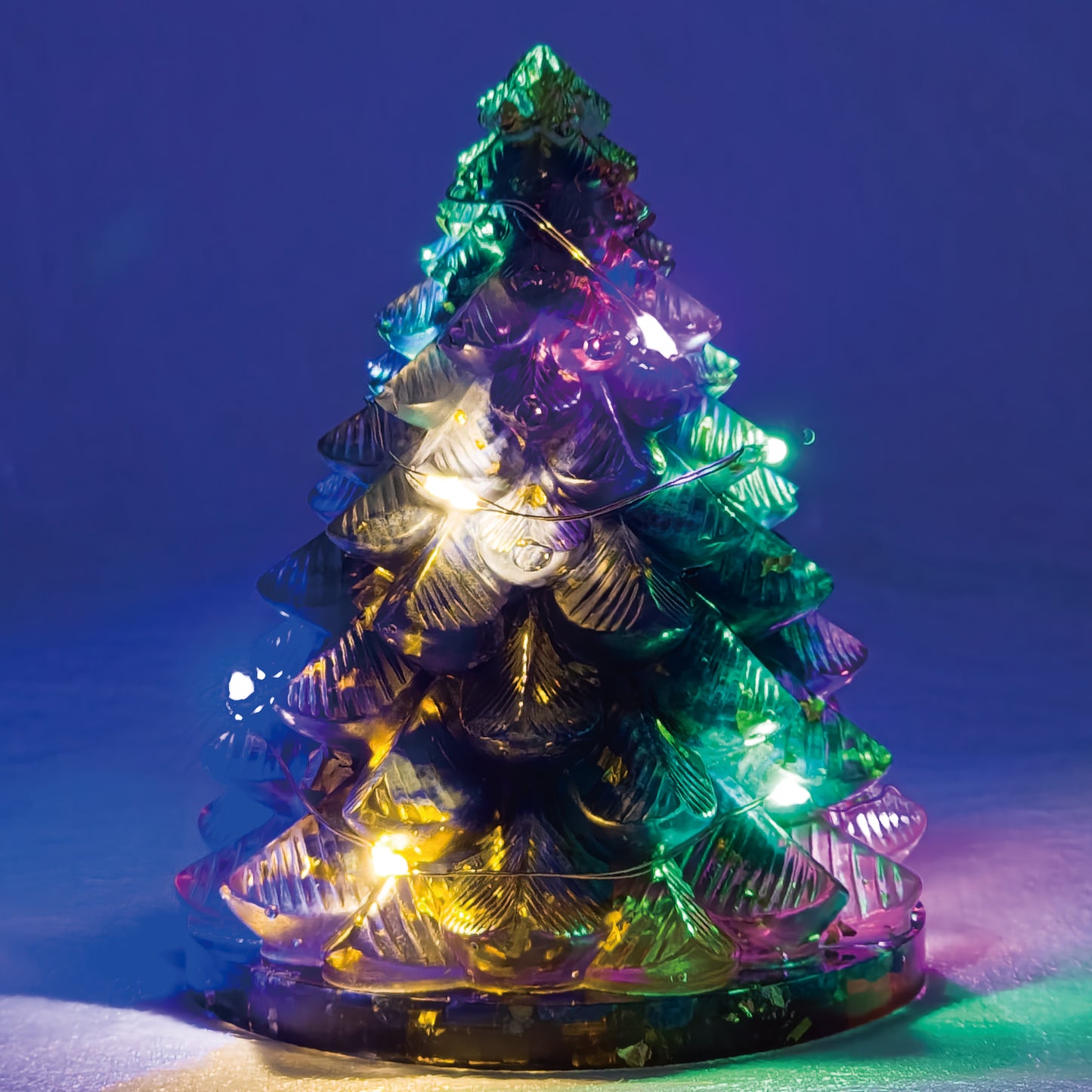 Lapis Lazuli Christmas Crystal Tree @ First Love Series