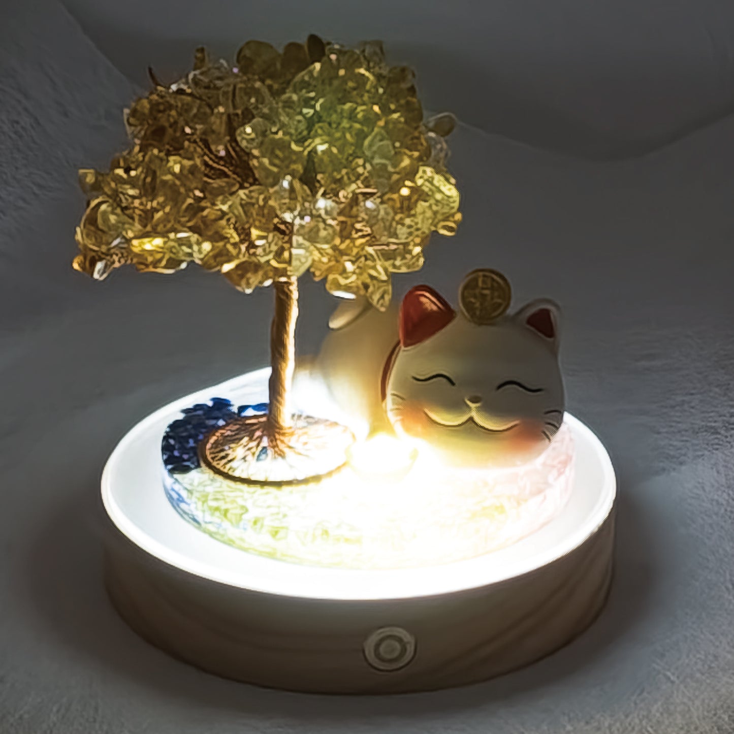 Citrine Lucky Love Crystal Tree I @ Love Paradise Series