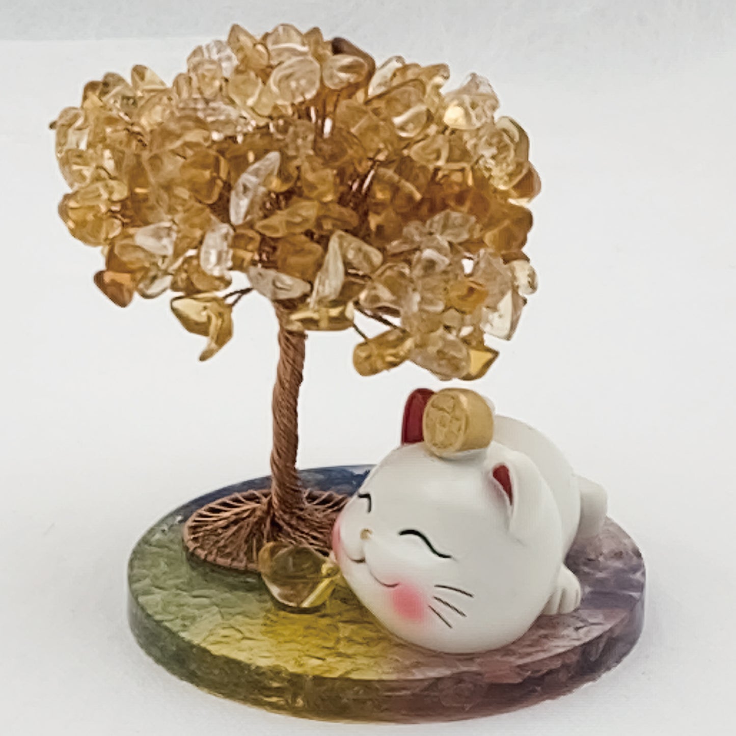 Citrine Lucky Love Crystal Tree I @ Love Paradise Series