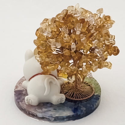 Citrine Lucky Love Crystal Tree I @ Love Paradise Series