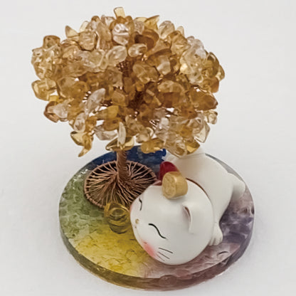 Citrine Lucky Love Crystal Tree I @ Love Paradise Series
