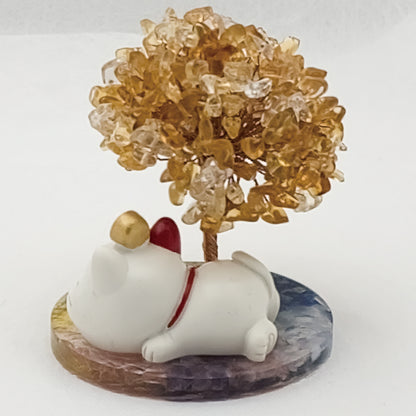 Citrine Lucky Love Crystal Tree I @ Love Paradise Series