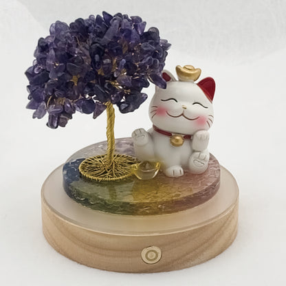Amethyst Lucky Love  Crystal Tree U @ Love Paradise Series