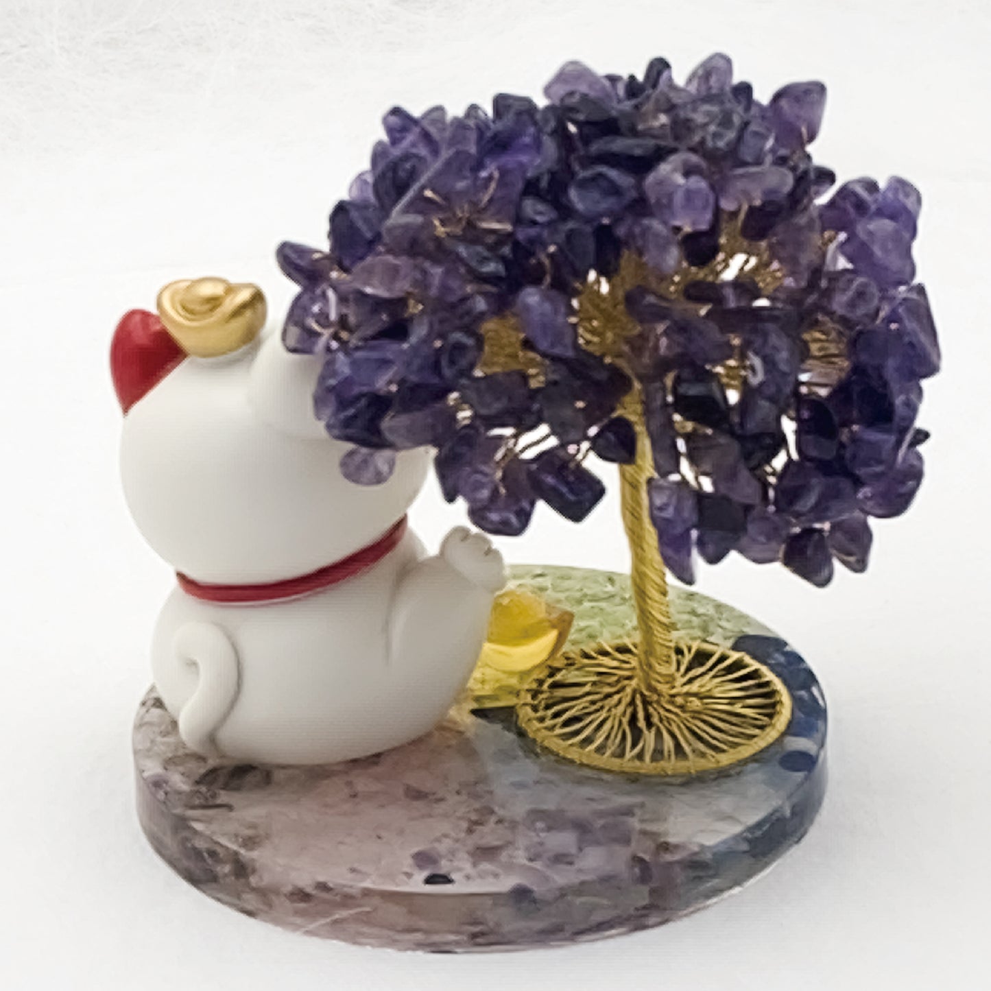 Amethyst Lucky Love Crystal Tree Q @ Lucky Love Series