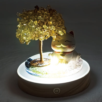 Citrine Lucky Love Q Crystal Tree @ Lucky Love Series