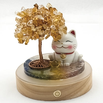 Citrine Lucky Love Q Crystal Tree @ Lucky Love Series